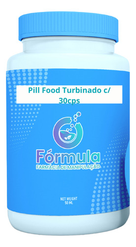 Pill Food Turbinado Cebelos E Unhas C/ 30 Cps