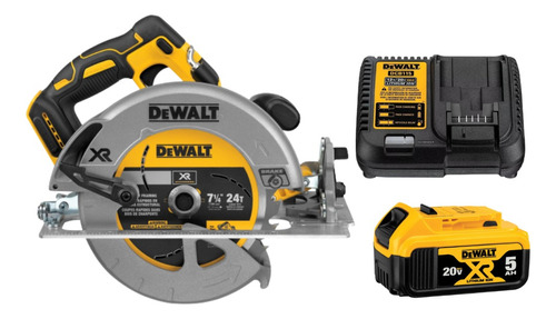 Sierra Circular Xr Dewalt Dcs570b +batería De 5ah +cargador