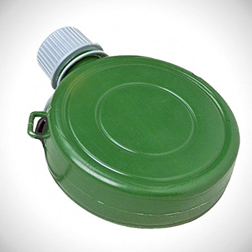Conjunto De 12 Verde Mini De Plástico Canteen Juguetes