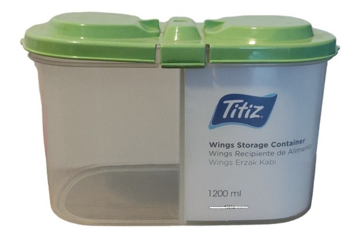 Recipiente / Contenedor De Alimentos Doble Titiz ® 1200ml