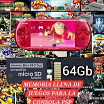 Comprar Sony Psp Sd64gb Llena De Juegos Y Clásicos