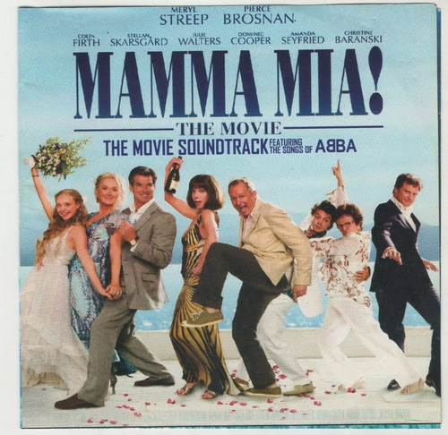 Mamma Mia The Movie Sound Track Cd Sountrack