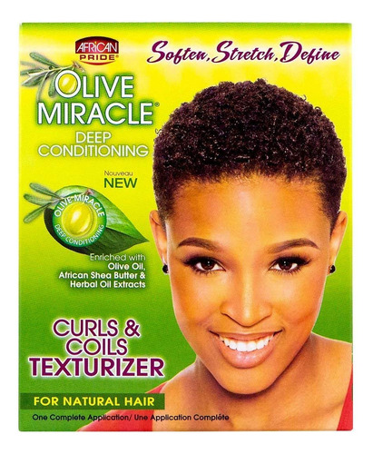 African Pride Olive Miracle Curls & Coils Texturizer - Cont.