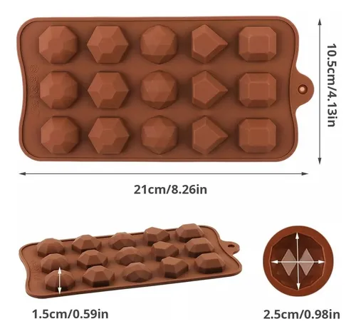 Moldes De Silicona Chocolates Resposteria