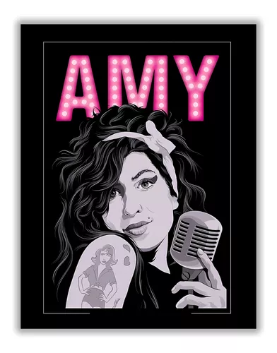  EE. UU. decals4you  famoso persona en pared calcomanías de Amy  Winehouse vinilo decoración murales mk1184 : Todo lo demás