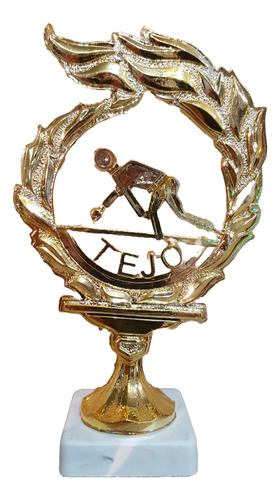 Trofeo Plástico Tejo 15cm Souvenir