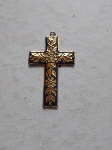 Vintage Cruz De Oro Toledano Años 50s