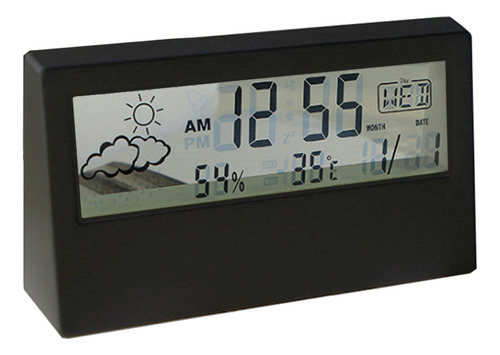 Despertador Digital Con Fecha, Temperatura, Humedad Y