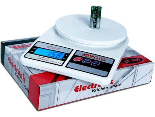 Imagen 2 de 4 de Balanza Gramera Báscula Pesa Digital Capacidad 7000g + Pilas