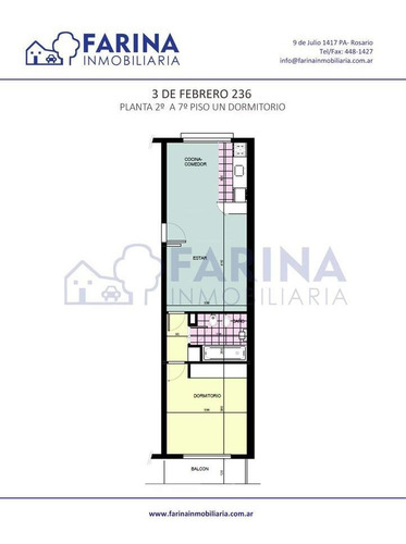 Imagen 9 de 9 de 1 Dormitorio Barrio Martin