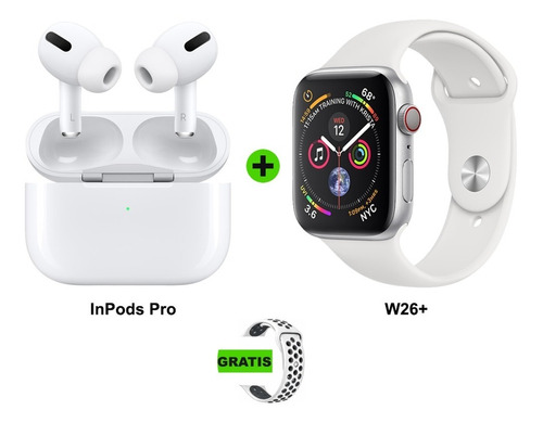 Promo Smartwatch + Inpods Pro + Correa Deportiva 