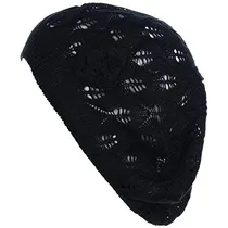 Comprar Gorros Sombreros Y Boinas De Punto Negra Talla Única