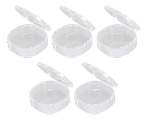 Makeup Puff En Polvo Transparente Portátil Para Almacenamien