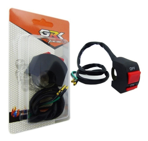 Interruptor Switch Boton On/of Para Manillar De Moto