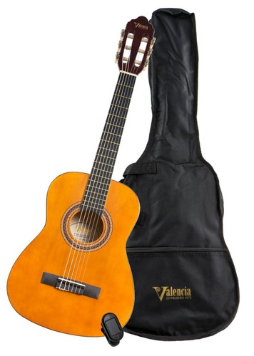 Guitarra Clasica Superior Valencia Vc104k Con Accesorios