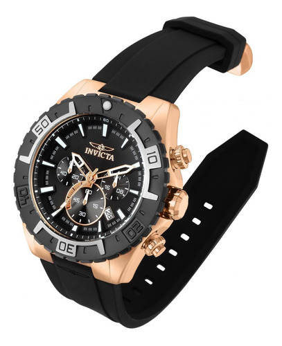 Imagen 2 de 7 de Reloj Invicta 33938 Negro Hombres