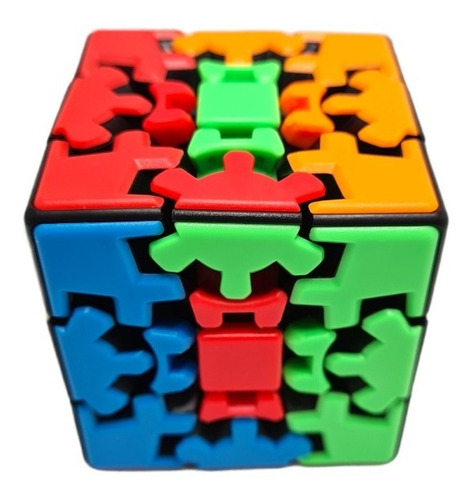 Imagen 1 de 5 de Cubo Rubik Gear 3x3 Stickerless Engranajes
