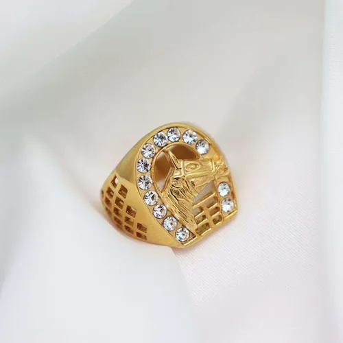 Anillo de herradura de caballo significado sale