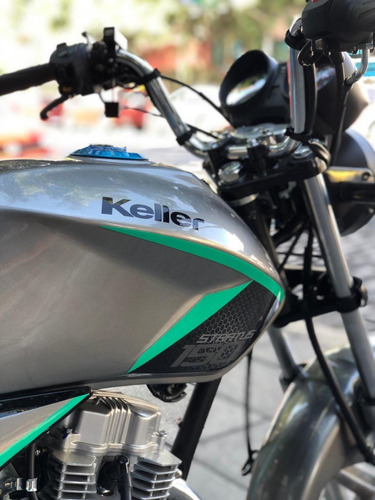 Imagen 11 de 13 de Keller Stratus 150 Negro Base 2022 0km Ap Motos Motomelcg S2