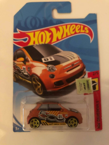 Hot Wheels Fiat 500 En Su Blister Original