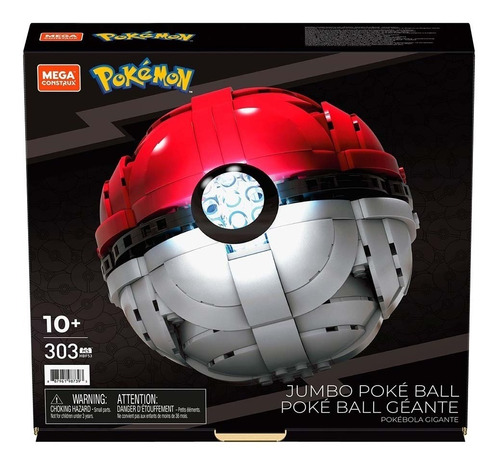 Jumbo Pokéball Pokemón Mega Construx Mattel Sku 5661