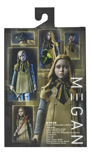 Action Figure Boneca M3gan Megan Ultimate Neca Colecionador