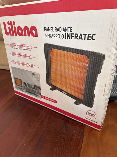 Calefactor Eléctrico Liliana Infratec Ci650 Negro (Usado)