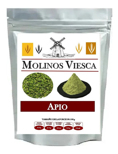 1 Kg De Apio Deshidratado Molido En Polvo Excelente Calidad