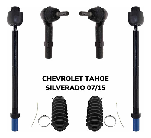 Kit Rótulas Y Terminales Chevrolet Silverado Y Tahoe 07/14