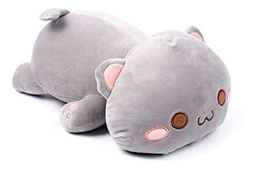 Waqia Cute Cat Plush Toy Lanzamiento De Almohada K397c