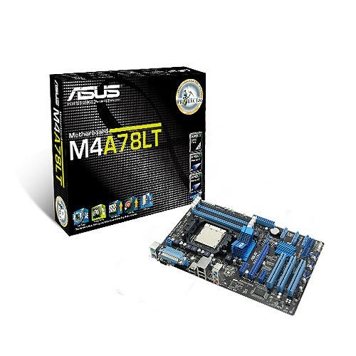 Mother Asus M4a78lt Ddr3 X4 Pcie Am3 Outlet Box Sin Red
