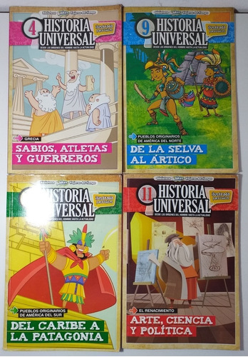 Lote De 8 Libros Historia Universal Billiken # E13
