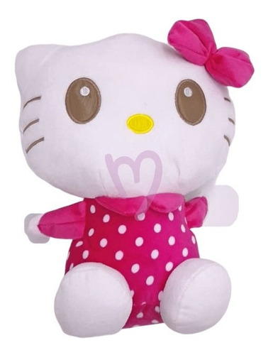 Imagen 5 de 5 de Peluche De Hello Kitty Excelente Calidad Suavecito Niña 30cm