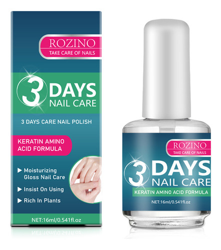 El Esmalte De Uñas Transparente Rozino Primer Se Seca Rápido