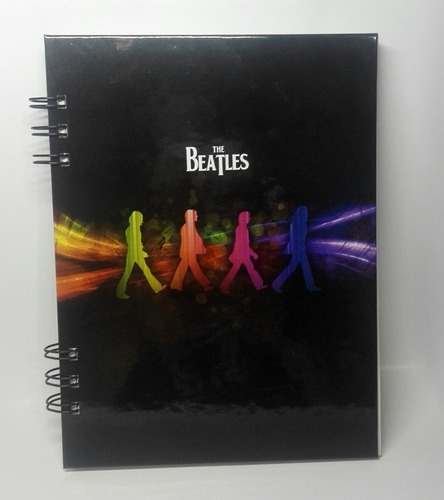 Imagen 2 de 2 de Cuaderno De Los Beatles The Beatles 90 Hojas 15*20 Cms