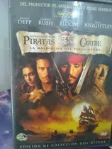 Comprar 2 Dvd Piratas Del Caribe La Maldicion De La Perla Negra