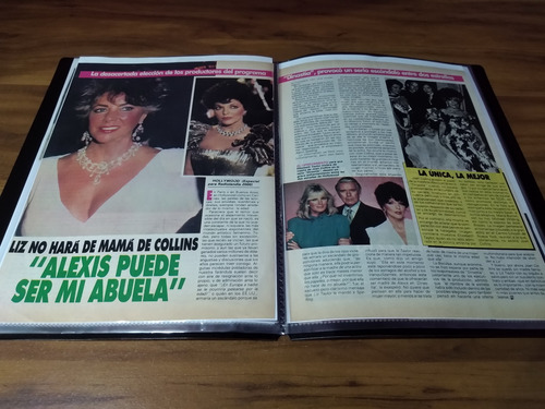 Joan Collins * Carpeta Recortes Revistas Clippings # 4 (Usado)