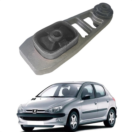 Coxim Traseiro Cambio Peugeot 206 1.0 (biela)