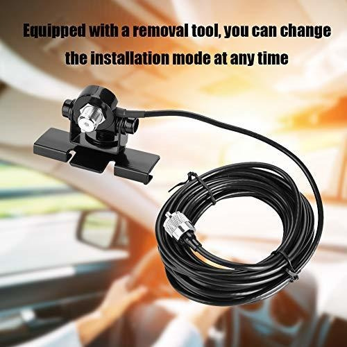 Soporte Antena Vehiculo Para Radio Movil Clip Yaesu Ft