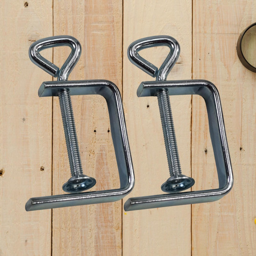 3 X 2 Uds Abrazaderas C Clip De Soporte Fijo, Mini
