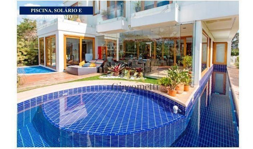 Imagem 4 de 20 de Casa Com 5 Dormitórios À Venda, 504 M² Por R$ 3.900.000,00 - Tamboré - Santana De Parnaíba/sp - Ca0068
