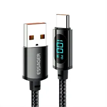 Comprar Cable Usb A Usb C, 2 Metros, 100w 7a, Essager, Carga Rápida