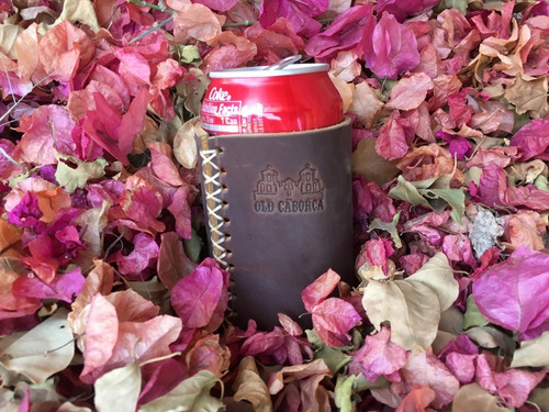 Imagen 2 de 3 de Porta Latas / Bote De Piel