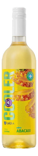 Cooler Vinho Branco Suco Abacaxi Girola Garrafa 750ml