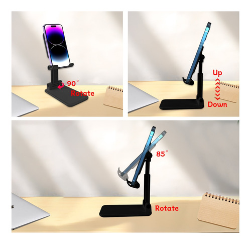 Soporte Plegable Iokuki Ajustable Con Almohadilla