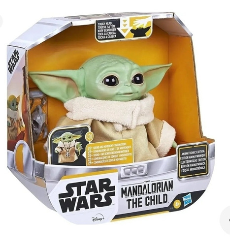 Baby Yoda Animatronico Grogu Mandalorian Star Wars Stock