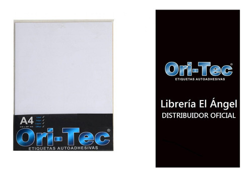 Papel Autoadhesivo A4 100 Hojas Etiquetas 4124 70 X 23,4 Mm
