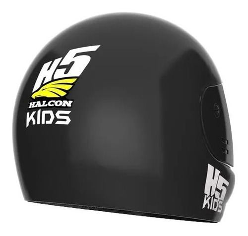 Imagen 3 de 4 de Casco Moto Niño Halcon H5 Kids Integral