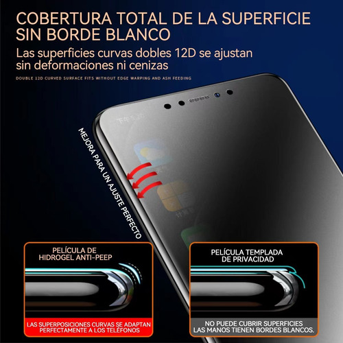Mica Privacidad De Hidrogel Mate Para Zte Axon 70