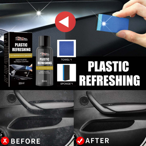 Reencauchador De Piezas De Plástico Para Automóviles L 50 Ml